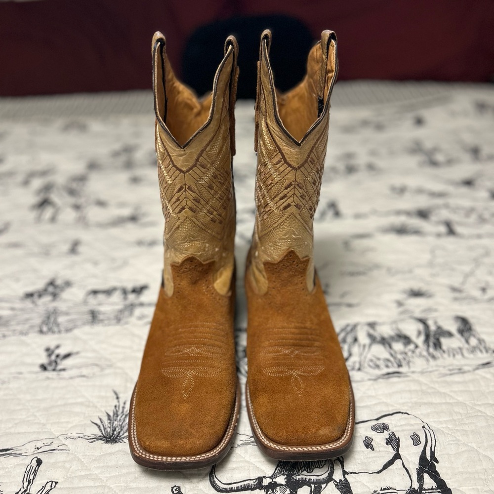 Tan Western Cowboy Boots